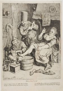 The Cupper (Kopster), 1695. Creator: Cornelis Dusart