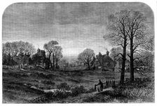 "The Curate of Glevering", Glevering Green - drawn by S. Read, 1861. Creator: Mason Jackson