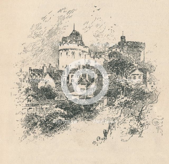 'The Curfew Tower', 1895. Artist: Unknown.