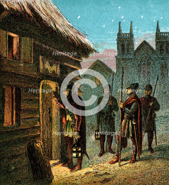 'The Curfew', (c1850). Artist: Unknown