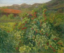 The Currant Bush, 1905. Creator: Thorvald Erichsen