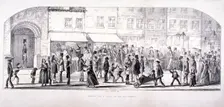 The Cut, Lambeth, London, c1850. Artist: Anon