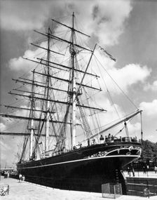 The Cutty Sark, Greenwich, London, c1955. Creator: Arthur Charles Kirby Ware