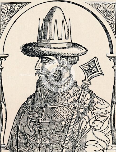 'The Czar Ivan the Terrible', 1590, (1903). Artist: Hans Wengel.