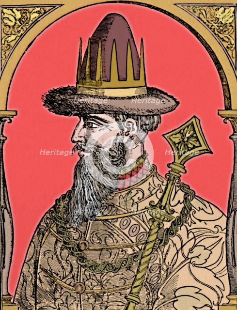 'The Czar Ivan the Terrible', 1590, (1903). Artist: Hans Wengel.