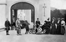 The Czars visit to Balmoral, 1896.Artist: W&D Downey