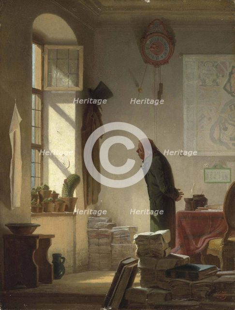 The Cactus Enthusiast, ca 1860.