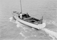 The cabin cruiser Minnehaha 1914. Creator: Kirk & Sons of Cowes