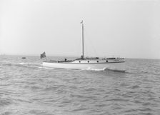 The cabin cruiser Minnehaha 1914. Creator: Kirk & Sons of Cowes
