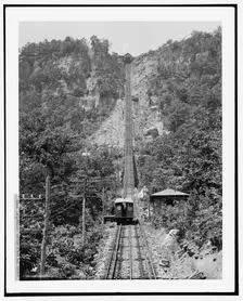 The cable incline, Lookout Mt., Tenn., c1902. Creator: William H. Jackson