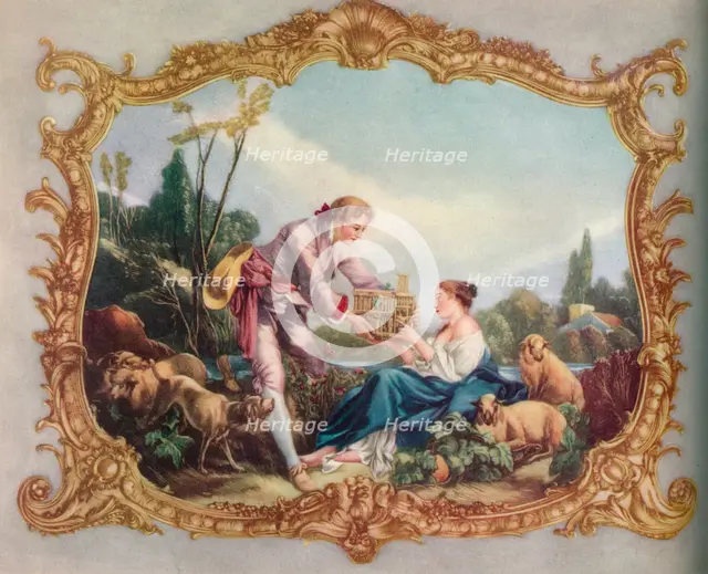 'The Cage', c1755. Artists: Edmund Wardle, Otto Limited.