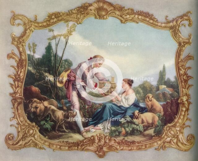 'The Cage', c1755. Artists: Edmund Wardle, Otto Limited.