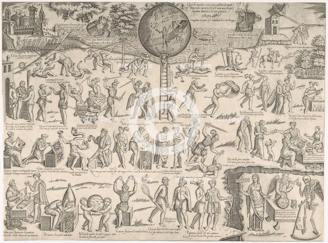 The Cage of Fools (La gabbia de' matti), 1557-63. Creator: Sebastiano di Re.
