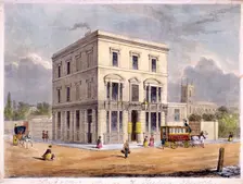 The Cadogan Arms Inn, King's Road, Chelsea, London, c1840. Artist: Anon