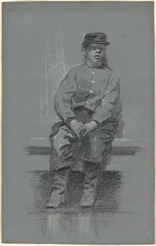 The Cadet, late 19th century. Creator: Robert William Vonnoh