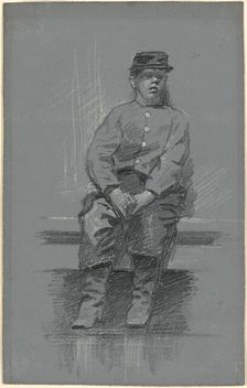 The Cadet, late 19th century. Creator: Robert William Vonnoh
