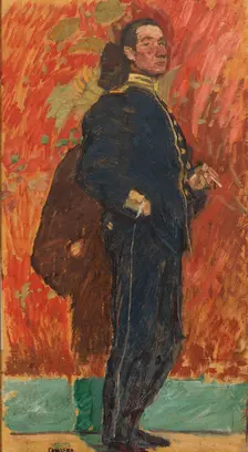 The Cadet. Portrait Study, 1918. Creator: Helmer Osslund