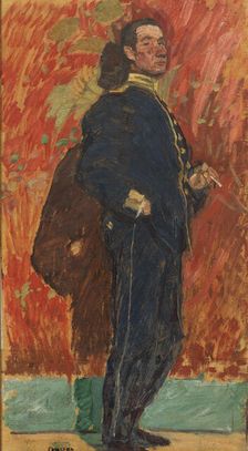 The Cadet. Portrait Study, 1918. Creator: Helmer Osslund