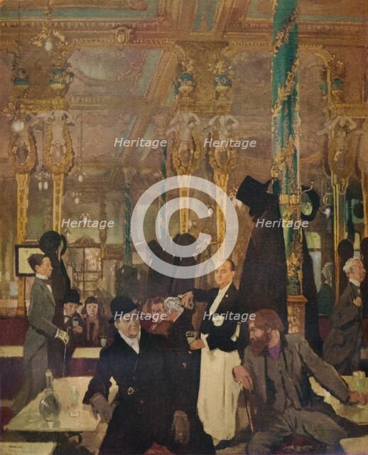 'The Cafe Royal, London', 1912. Artist: William Newenham Montague Orpen.