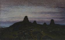 The Cairns of St. Olav, 1898. Creator: Karl Nordström