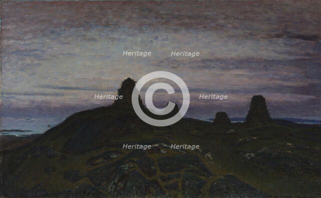 The Cairns of St. Olav, 1898. Creator: Karl Nordström.