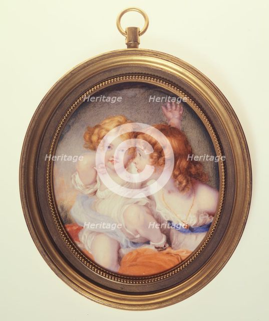 The Calmady children, after 1850. Creator: English School.