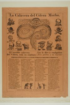 The Calavera of Cholera, n.d. Creator: José Guadalupe Posada