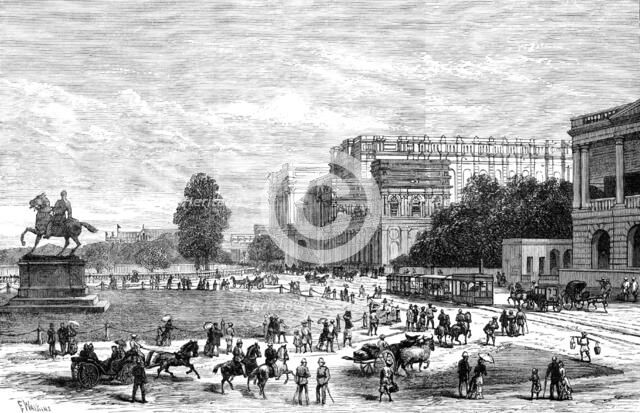 The Calcutta Exhibition, 1883. Creator: Unknown.