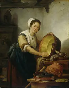 The Caldron Scrubber, 1808-1810. Creator: Abraham van Strij