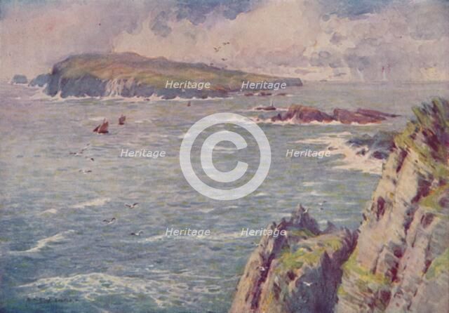 'The Calf of Man', 1910. Artist: Alfred Heaton Cooper.