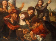 The Calling of Matthew. Creator: Workshop of Jan Sanders van Hemessen (Netherlandish, active by ca. 1524-died ca. 1564)