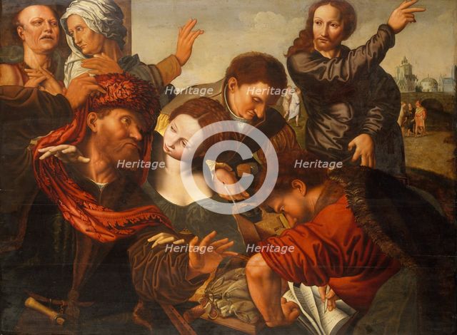 The Calling of Matthew. Creator: Workshop of Jan Sanders van Hemessen (Netherlandish, active by ca. 1524-died ca. 1564).