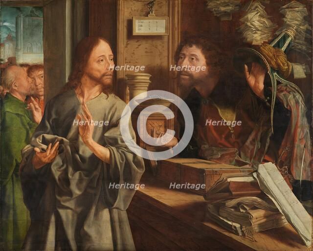 The Calling of Saint Matthew, 1530. Creator: Marinus van Reymerswaele.