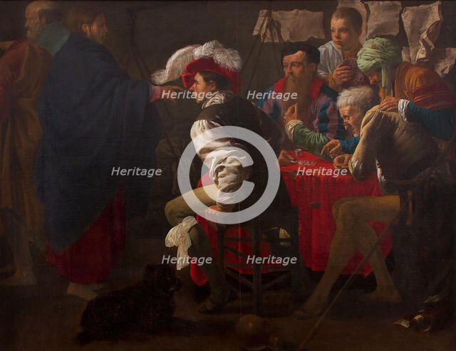 The Calling of Saint Matthew. Artist: Terbrugghen, Hendrick Jansz (1588-1629)