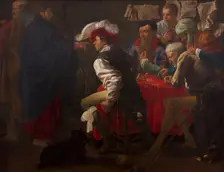 The Calling of Saint Matthew. Artist: Terbrugghen, Hendrick Jansz (1588-1629)