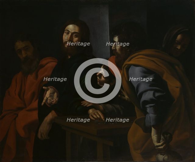 The Calling of Saint Matthew, ca. 1625-30. Creator: Giovanni Battista Caracciolo.