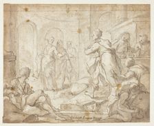 The Calling of Saint Matthew, n.d. Creator: Giovanni Battista Lanceni