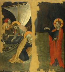 The Calling of Saint Peter, c.1410. Creator: Jaquerio, Giacomo (ca 1375-1453)