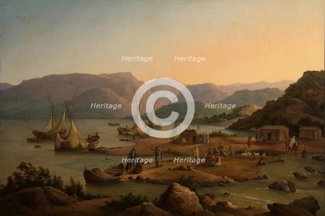 The Calling of the First Apostles, 1866. Artist: Chernetsov, Nikanor Grigoryevich (1805-1879)