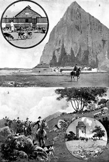 The Calpe Hunt, at Gibraltar, 1895. Creator: Joseph Holland Tringham