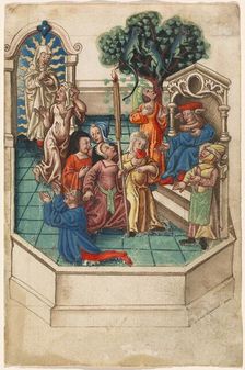 The Calumny of Apelles [fol. 6 recto], 1512/1514. Creator: Unknown
