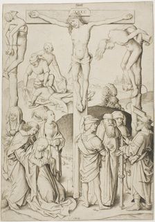 The Calvary, c.1480. Creator: Master IAM of Zwolle