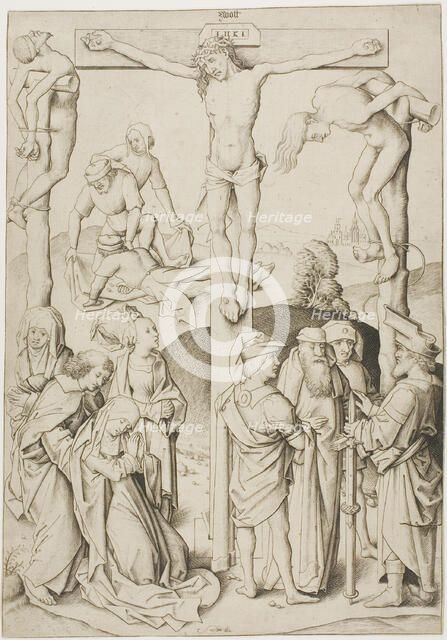 The Calvary, c.1480. Creator: Master IAM of Zwolle.