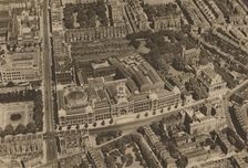The Camera Catches a View of South Kensington from a Low-Flying Aeroplane c1935. Creator: Unknown