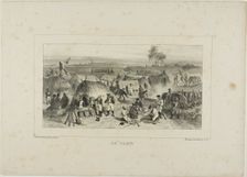 The Camp, 1836–37. Creator: Auguste Raffet