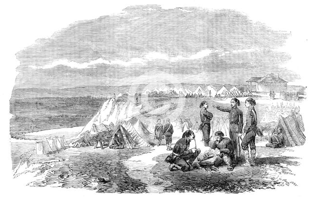 The Camp, at Slobodzie, 1854. Creator: Unknown.