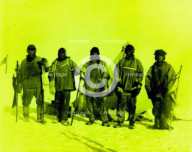 The Camp at the South Pole, January 18, 1912. Creator: Herbert Ponting.
