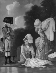The Camp Laundry, February 14, 1782., February 14, 1782. Creator: Anon