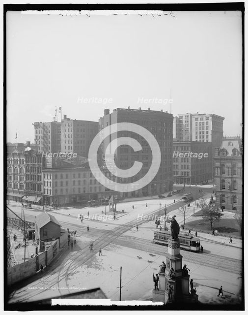 The Campus Martius, Detroit, Mich., c1906. Creator: Unknown.