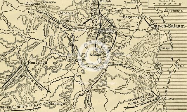 'The Campaign in East Africa', c1916, (c1920). Creator: Unknown.